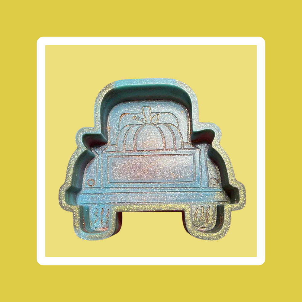 Custom Truck With Pumpkin Freshie