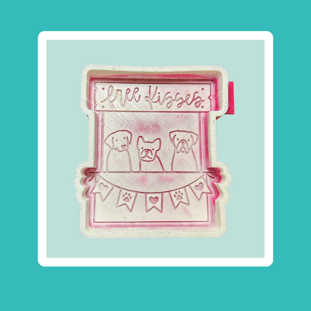 Custom Dog Kissing Booth Freshie