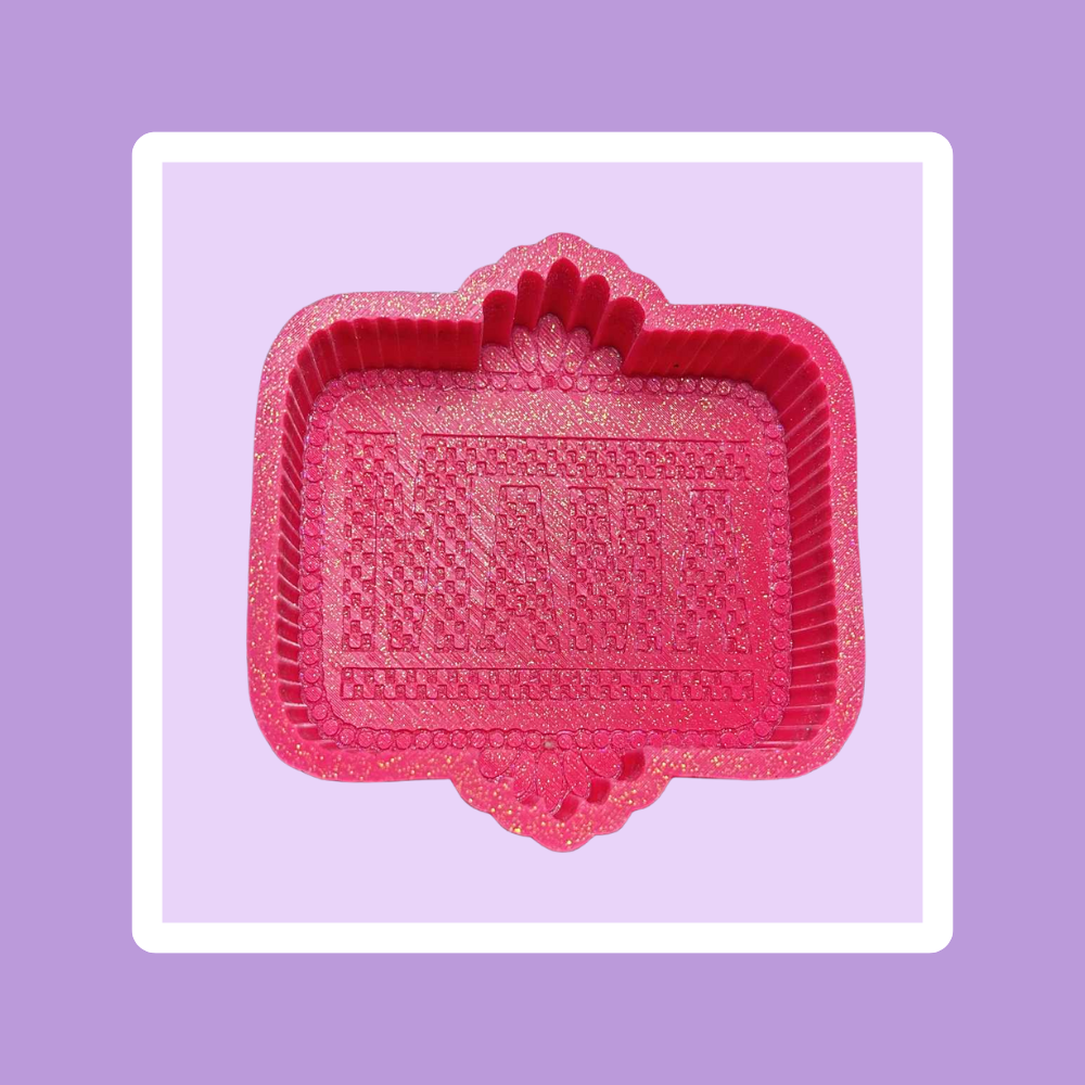 Custom Checkered Mama Freshie