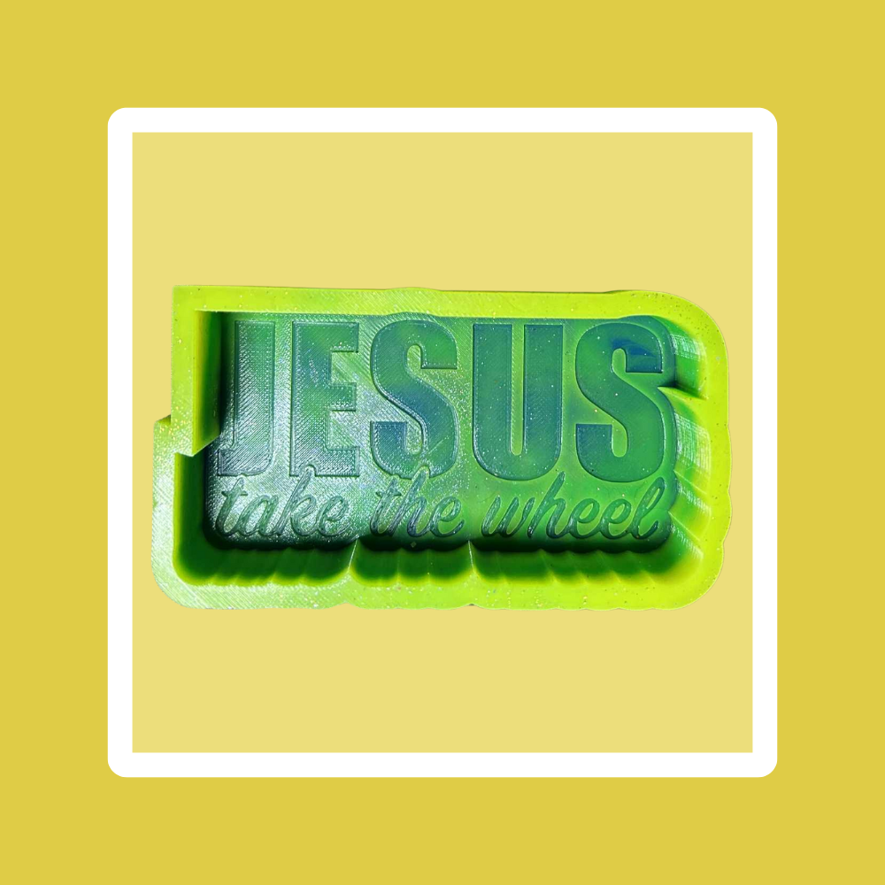 Custom Jesus Take the Wheel Freshie