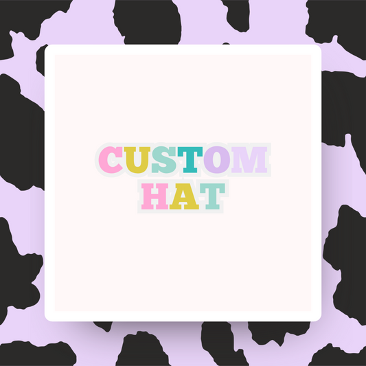 Custom Hat | DTF + Sublimation