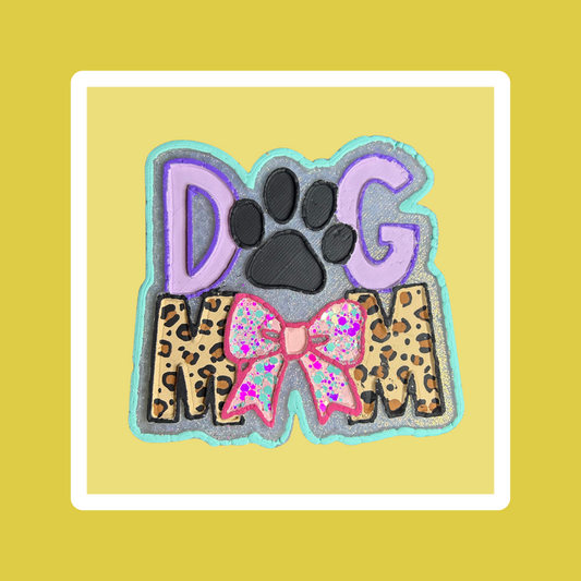 Dog Mom with Bow Freshie