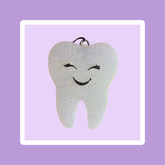 Tooth With Face Freshie
