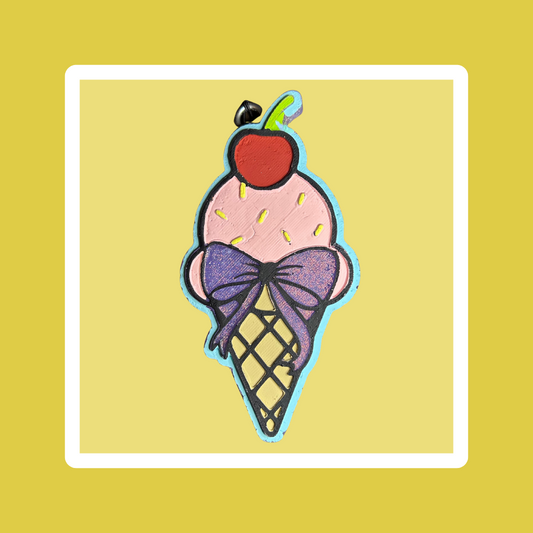 Ice Cream Cone Freshie