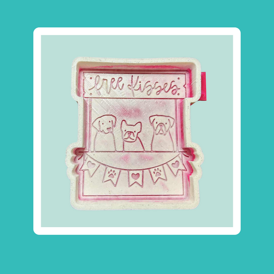 Custom Dog Kissing Booth Freshie