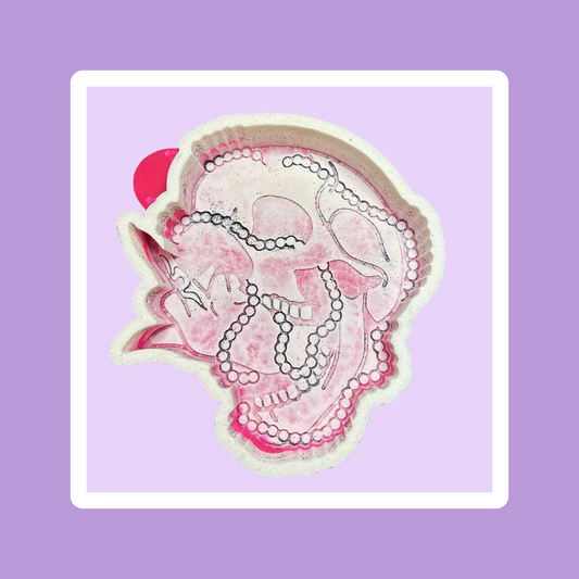 Custom Skelly Middle Finger Freshie