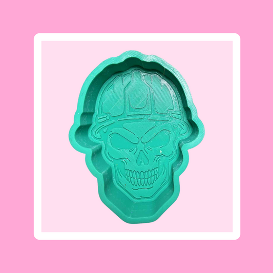 Custom Skelly With Hard Hat Freshie