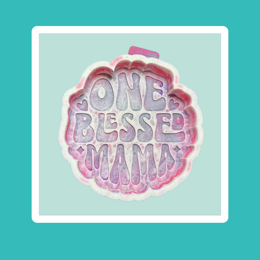 Custom One Blessed Mama Freshie
