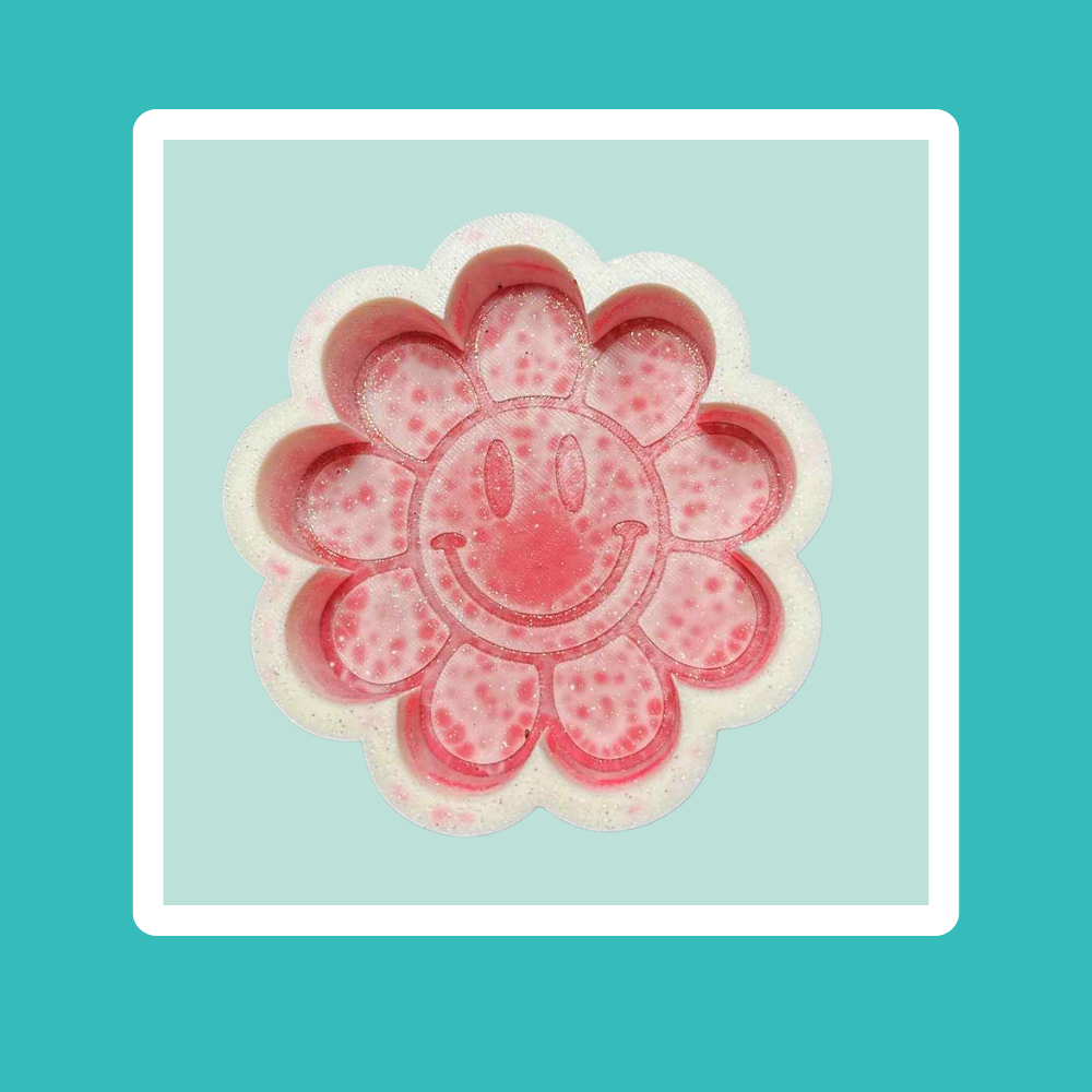 Custom Smiley Flower Freshie