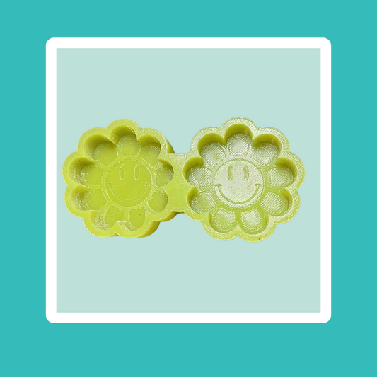 Custom Smiley Flower Vent Clips Freshie
