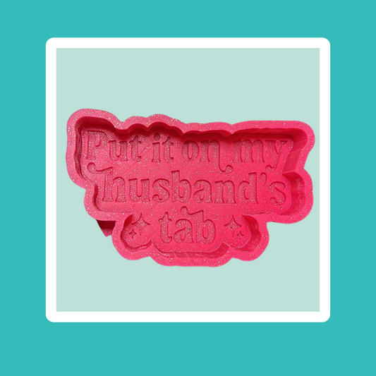 Custom Husband's Tab Freshie