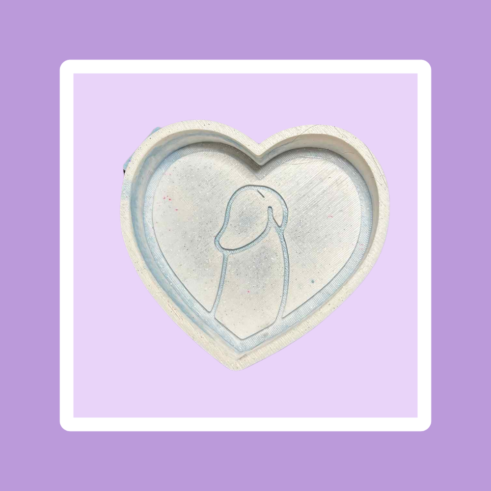 Custom Peen With Heart Freshie
