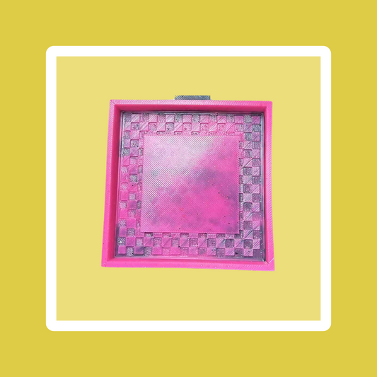 Custom Checkered Frame Freshie