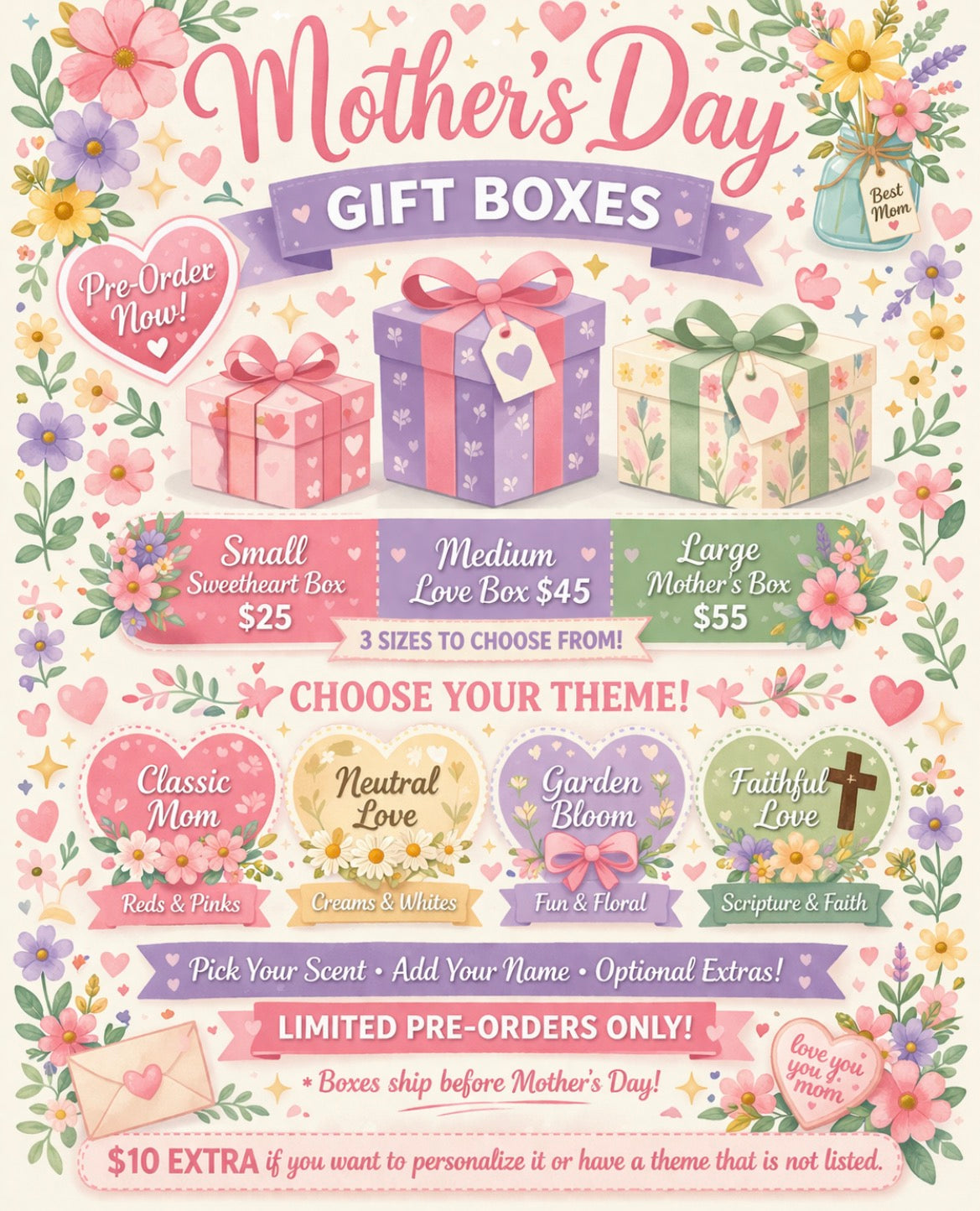 Mother’s Day Boxes