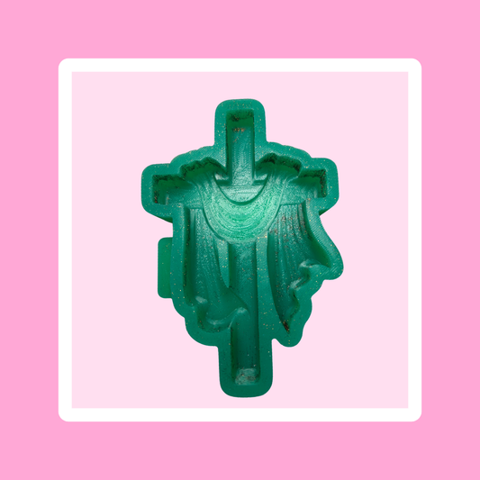 Custom Cross with Cloth Freshie