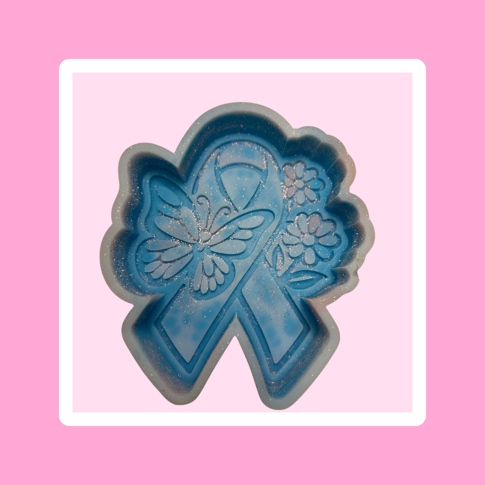 Custom Ribbon with Butterfly Freshie