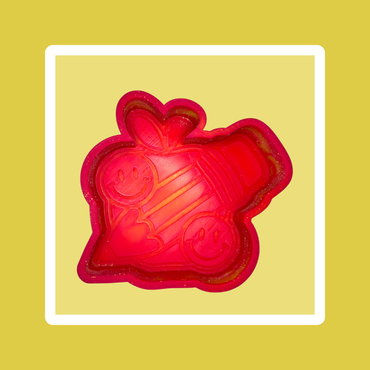 Custom Teacher with Apple Freshie